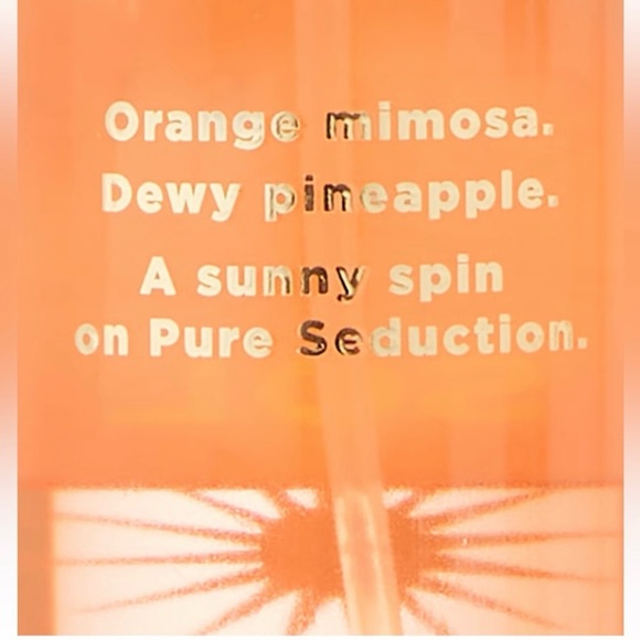 Victorias Secret Sol Body Mist Pure Seduction Fragrance Splash. New in Box - Picture 2 of 8